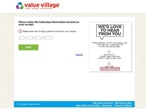 ValueVillageListens.Com – Value Village Listens Survey.